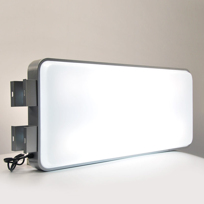 Outdoor Light Box Cover Lighting 45x100cm Rectangular Projecting Light Box Vertical Pure Image